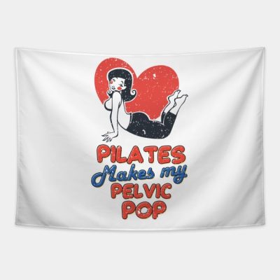 Pilates Makes My Pelvic Pop Tapestry Official Pilates Gifts Merch