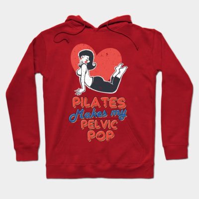 Pilates Makes My Pelvic Pop Hoodie Official Pilates Gifts Merch