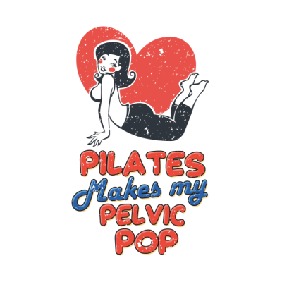 Pilates Makes My Pelvic Pop Crewneck Sweatshirt Official Pilates Gifts Merch