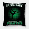 Pilates Throw Pillow Official Pilates Gifts Merch