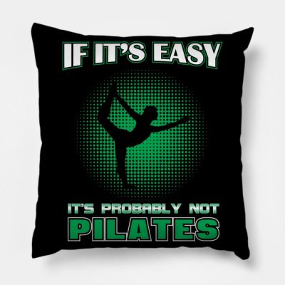 Pilates Throw Pillow Official Pilates Gifts Merch