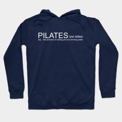 Pie Lattes Hoodie Official Pilates Gifts Merch