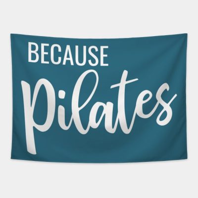 Because Pilates Tapestry Official Pilates Gifts Merch