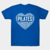 Pilates Heart T-Shirt Official Pilates Gifts Merch