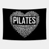 Pilates Heart Tapestry Official Pilates Gifts Merch