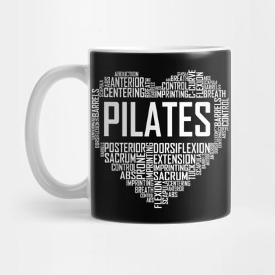 Pilates Heart Mug Official Pilates Gifts Merch