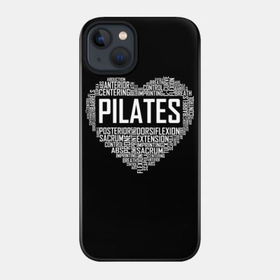 Pilates Heart Phone Case Official Pilates Gifts Merch