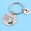 Stainless Steel Keychain Engraved My Favorite Pilates Trainer Personalized Custom Name Gift For Sports Trainer Key 3 - Pilates Gifts