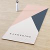 elegant blush pink navy blue geometric triangles yoga mat ra13701e2e5cd49599c033b481d267f49 e9qy0 1000 - Pilates Gifts