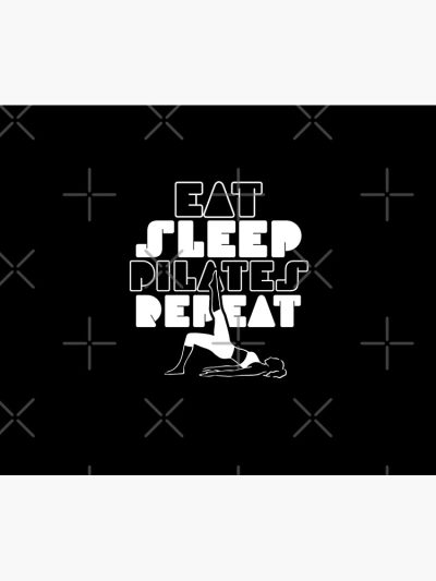 Eat Sleep Pilates Repeat Tapestry Official Pilates Gifts Merch