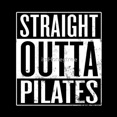 Straight Outta Pilates Tote Bag Official Pilates Gifts Merch