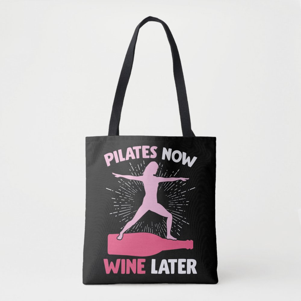 hilarious pilates athlete gift wine drinking woman tote bag rd336454de6e74e5fb6101998663a8336 6kcf1 1000 - Pilates Gifts