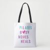 pilates words tote bag r8213b85dae3f46ed8d6a76745ba87992 6kcf1 1000 - Pilates Gifts