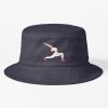 Silhouette Of A Female Doing Pilates And Yoga. Bucket Hat Official Pilates Gifts Merch