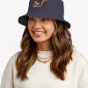 Pilates Instructor Doing Pilates And Streching Bucket Hat Official Pilates Gifts Merch