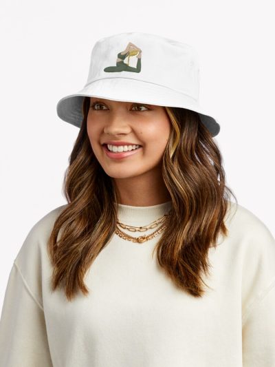 Pilates Instructor Doing Pilates And Streching Bucket Hat Official Pilates Gifts Merch