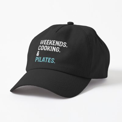 Weekends Cooking And Pilates Lover Cute Gift Cap Official Pilates Gifts Merch