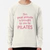 ssrcolightweight sweatshirtmensoatmeal heatherfrontsquare productx1000 bgf8f8f8 5 - Pilates Gifts