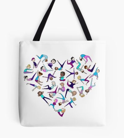 Pilates Heart Tote Bag Official Pilates Gifts Merch