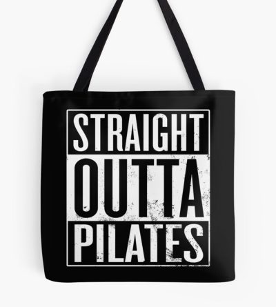 Straight Outta Pilates Tote Bag Official Pilates Gifts Merch