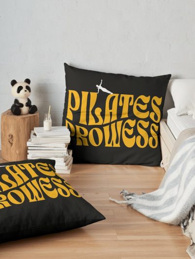 Pilates Prowess Throw Pillow Official Pilates Gifts Merch