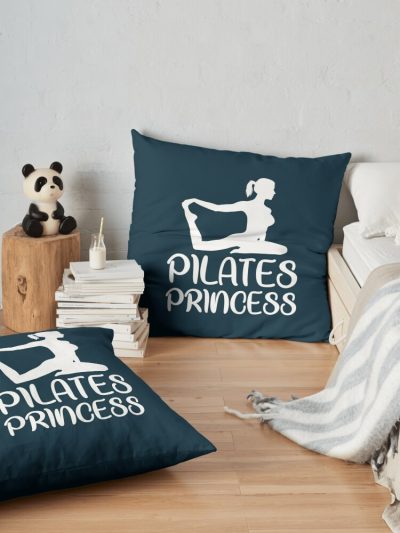 Pilates (8) Throw Pillow Official Pilates Gifts Merch