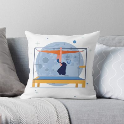 Pilates Over The Moon Throw Pillow Official Pilates Gifts Merch