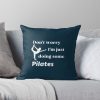 Pilates (5) Throw Pillow Official Pilates Gifts Merch