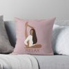 Pilates Instructor - Relax Throw Pillow Official Pilates Gifts Merch