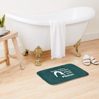 Pilates (4) Bath Mat Official Pilates Gifts Merch