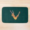 Pilates Silhouette Sunset Bath Mat Official Pilates Gifts Merch