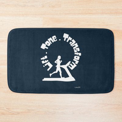 Club Pilates, Lift, Tonus, Transform Bath Mat Official Pilates Gifts Merch