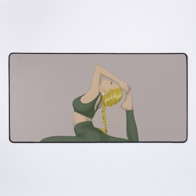 Pilates Instructor Doing Pilates And Streching Mouse Pad Official Pilates Gifts Merch