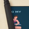 Pilates Dog Fitness Training Mouse Pad Official Pilates Gifts Merch