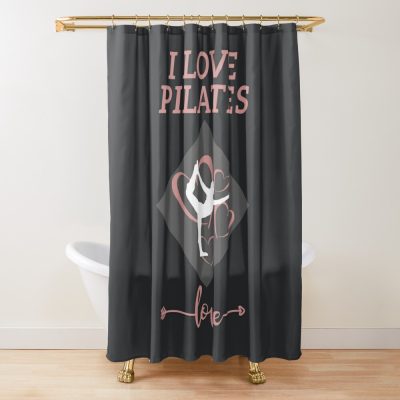 Pilates Shower Curtain Official Pilates Gifts Merch