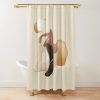 Silhouette Of A Female Doing Pilates And Yoga. Shower Curtain Official Pilates Gifts Merch