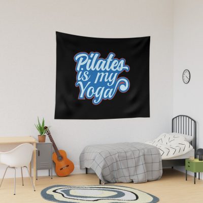 Pilates Is My Yoga Tapestry Official Pilates Gifts Merch