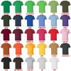 t shirt color chart - Pilates Gifts