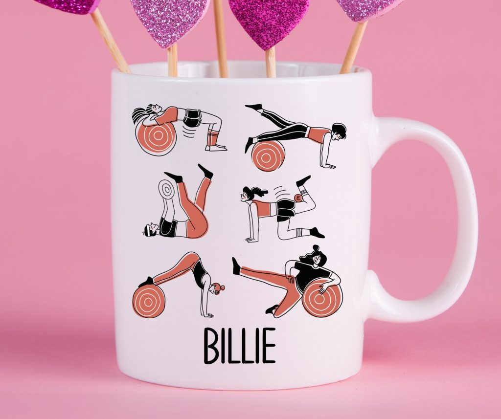 Personalized Pilates Mug